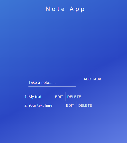 Note App